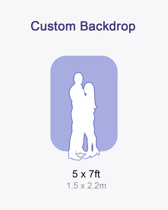 Kate Custom Combo Sets Fabric Printed Backdrop (Size: width x height) - Kate Backdrop AU