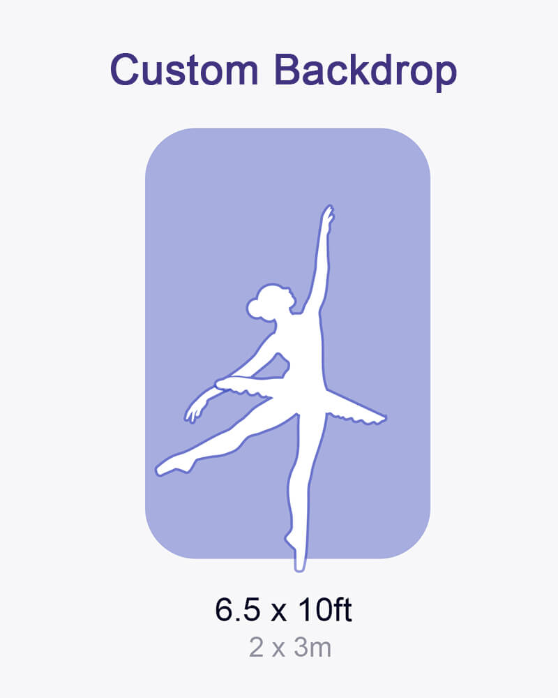 Kate Custom Photography Fabric Printed Backdrop (Size: width x height) - Kate Backdrop AU