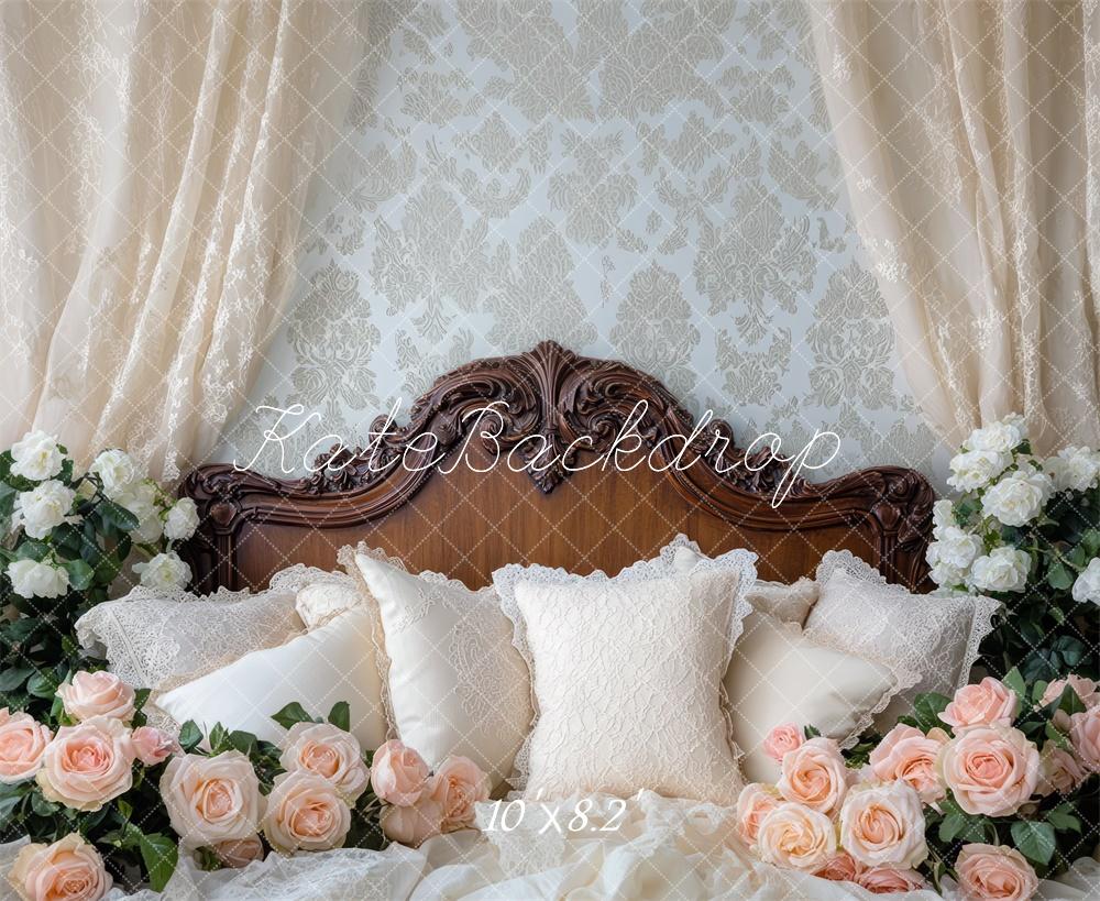 Kate Spring Wedding Headboard Backdrop Designed by Mini MakeBelieve - Kate Backdrop AU