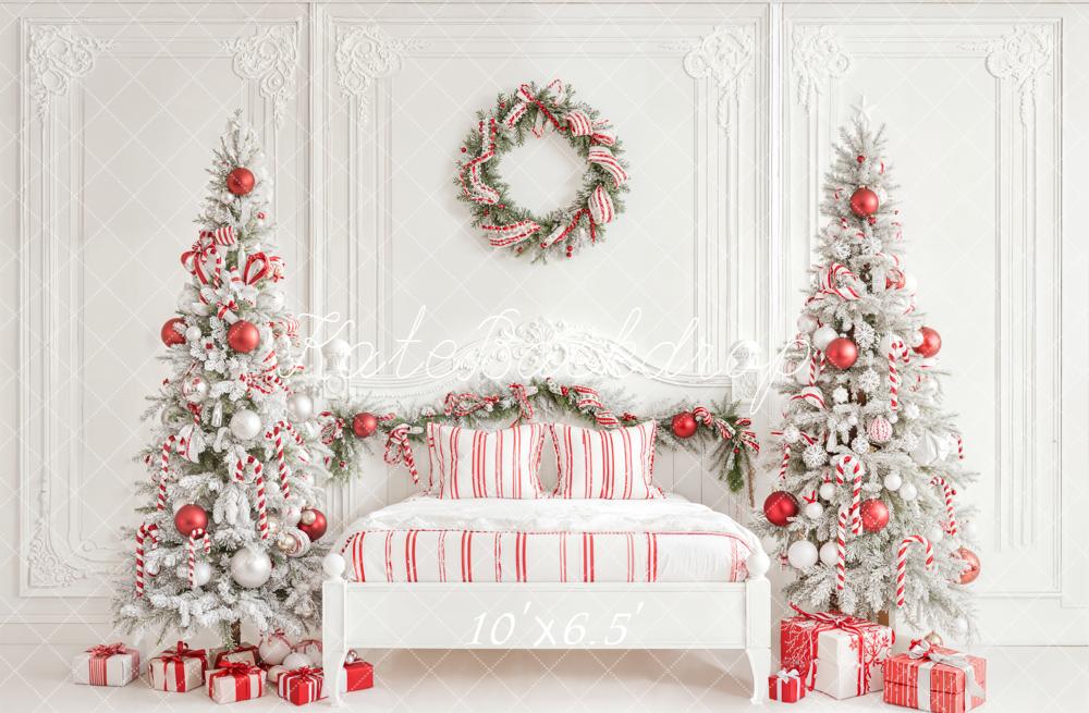 Kate Christmas Bedroom Trees Backdrop Designed by Emetselch