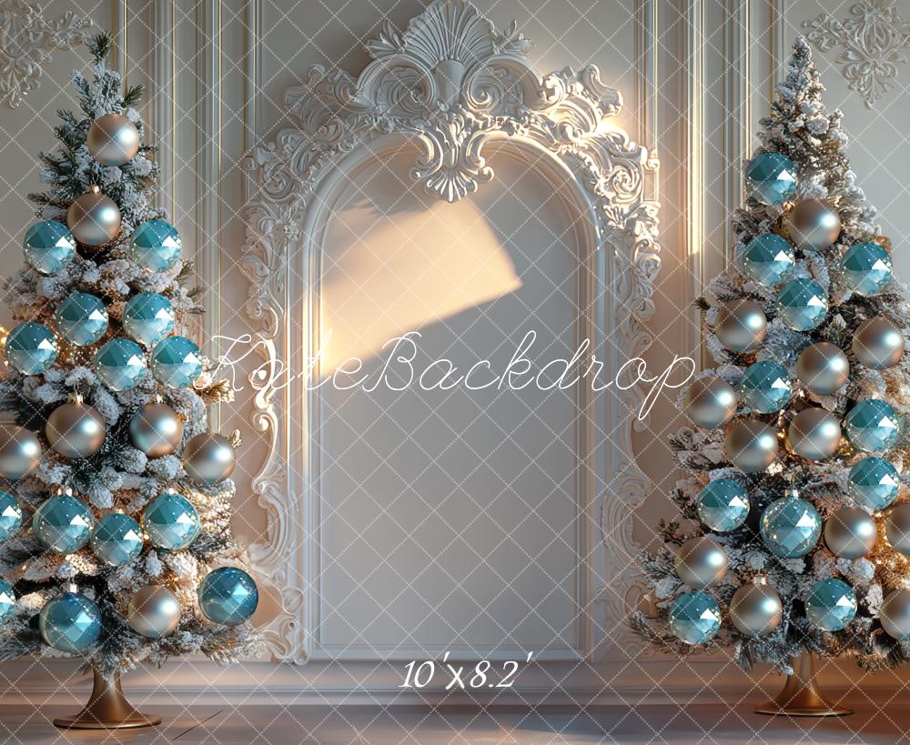Kate Christmas Tree Arch Sunlight Backdrop Designed by Mini MakeBelieve - Kate Backdrop AU