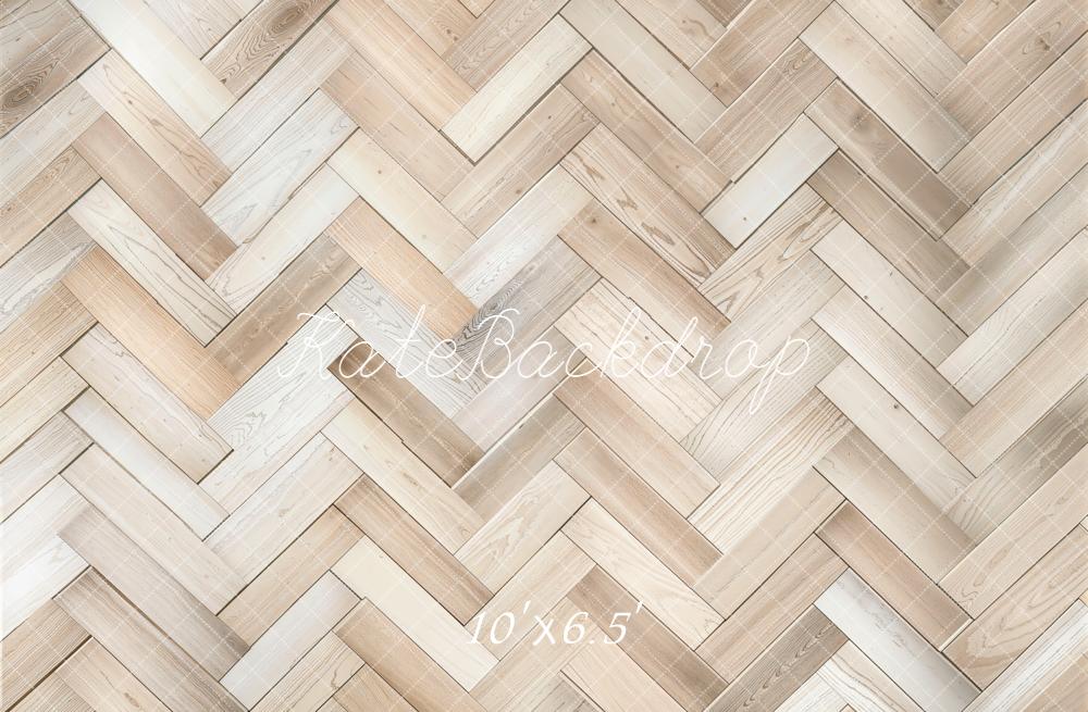 Kate Herringbone Wood Pattern Backdrop Designed by Kate Image - Kate Backdrop AU