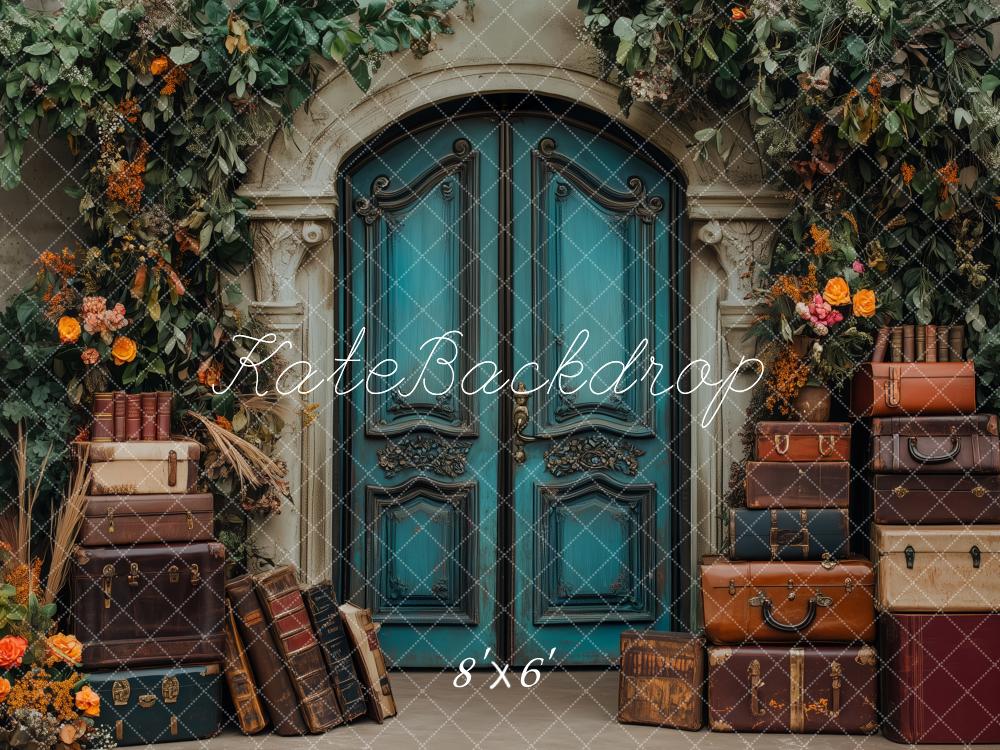 Kate Door Luggage Vintage Backdrop Designed by Patty Roberts