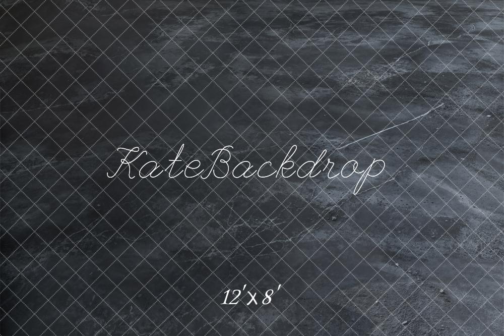 Kate Dark Concrete Floor Fleece Backdrop Designed by Kate Image