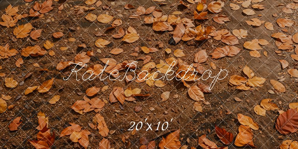 Kate Autumn Leaves Ground Backdrop Designed by Emetselch