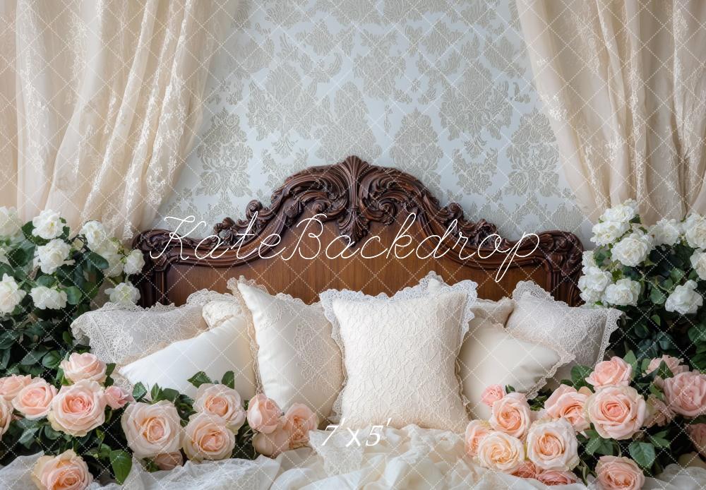 Kate Spring Wedding Headboard Backdrop Designed by Mini MakeBelieve - Kate Backdrop AU