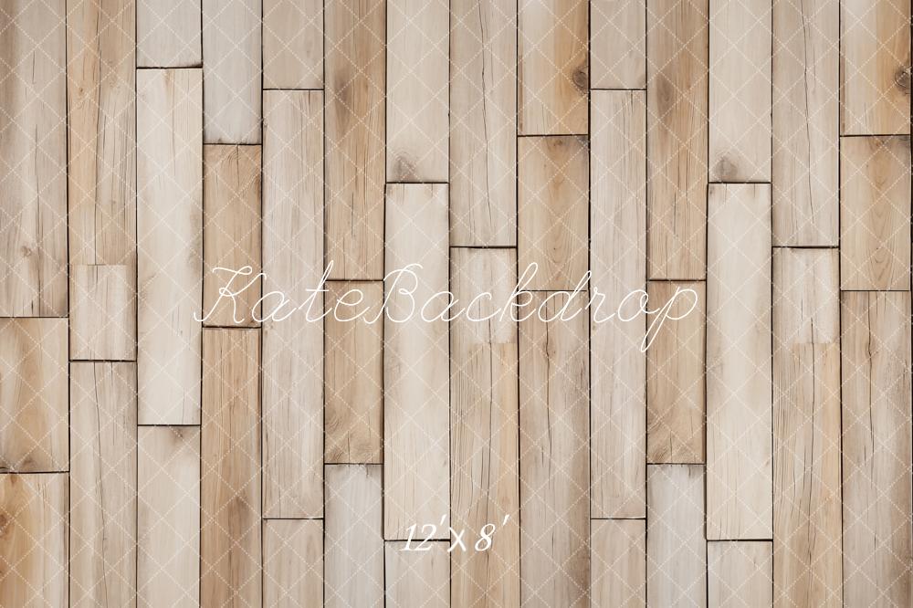 Kate Wood Texture Vintage Fleece Backdrop Designed by Emetselch - Kate Backdrop AU