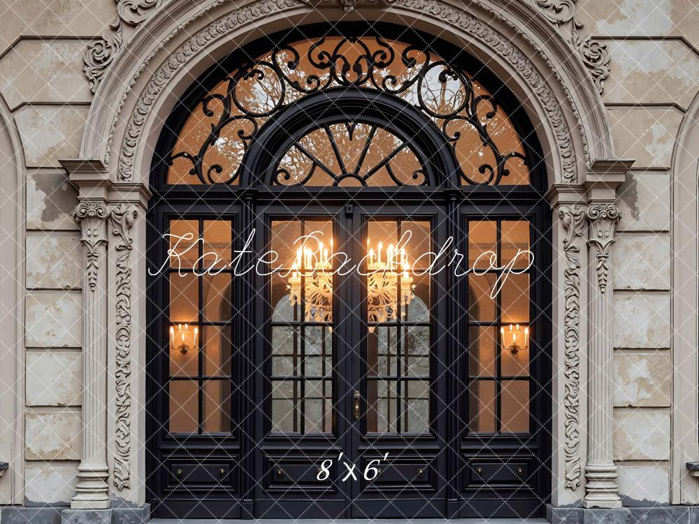 Kate Ornate Arched Doorway Classic Backdrop Designed by Mini MakeBelieve