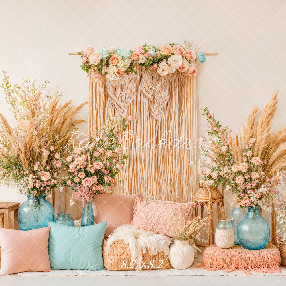 Kate Boho Macrame Decor Backdrop Designed by Chain