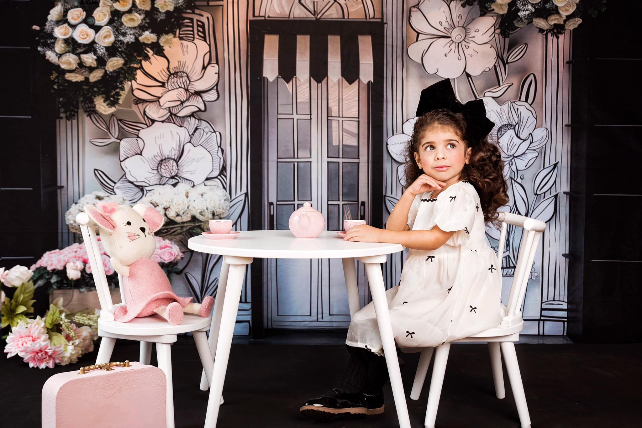 Kate 2D Flower Shoppe Backdrop Designed by Mini MakeBelieve - Kate Backdrop AU