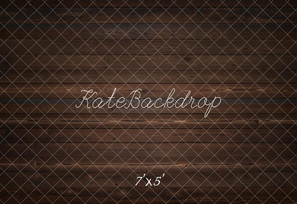 Kate Dark Wood Planks Backdrop Designed by Kate Image - Kate Backdrop AU
