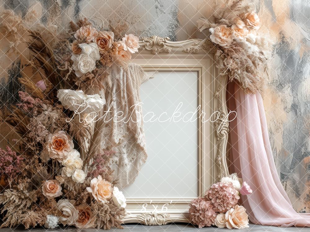 Kate Vintage Flowers Backdrop Designed by Mini MakeBelieve - Kate Backdrop AU