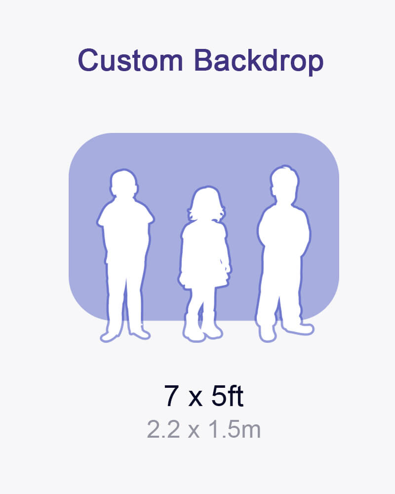 Kate Custom Photography Fabric Printed Backdrop (Size: width x height) - Kate Backdrop AU