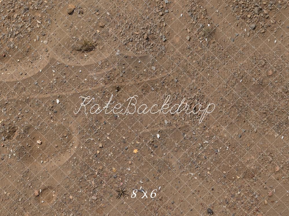 Kate Brown Sand Ground Backdrop Designed by Kate Image - Kate Backdrop AU