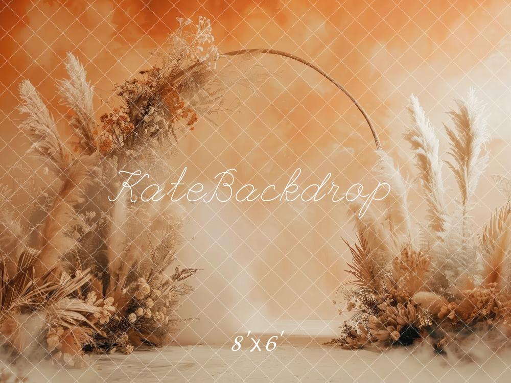 Kate Arch Dried Grass Backdrop Designed by Patty Roberts