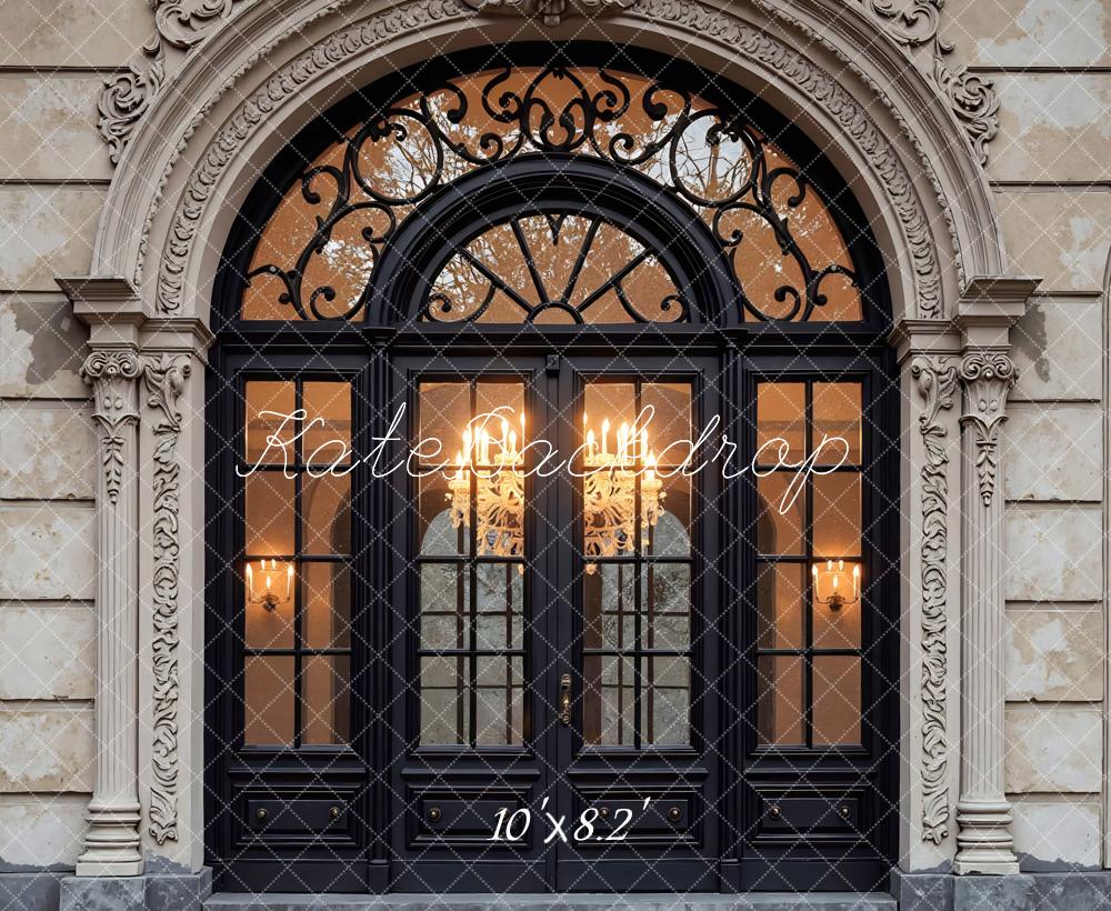 Kate Ornate Arched Doorway Classic Backdrop Designed by Mini MakeBelieve