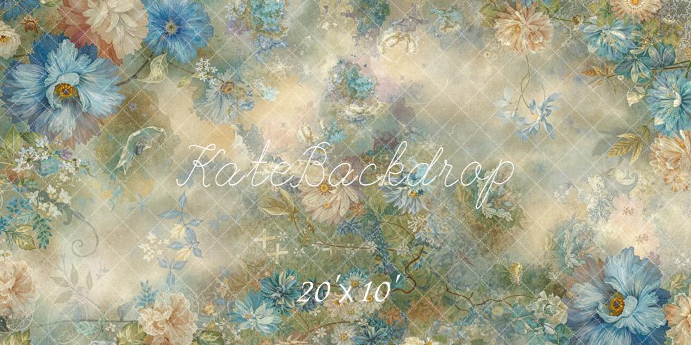 Kate Fine Art Vintage Flowers Backdrop Designed by GQ - Kate Backdrop AU