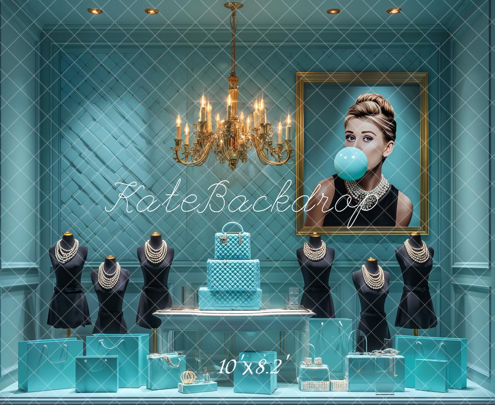 Kate Jewellery Chandelier Portrait Backdrop Designed by Ashley Paul
