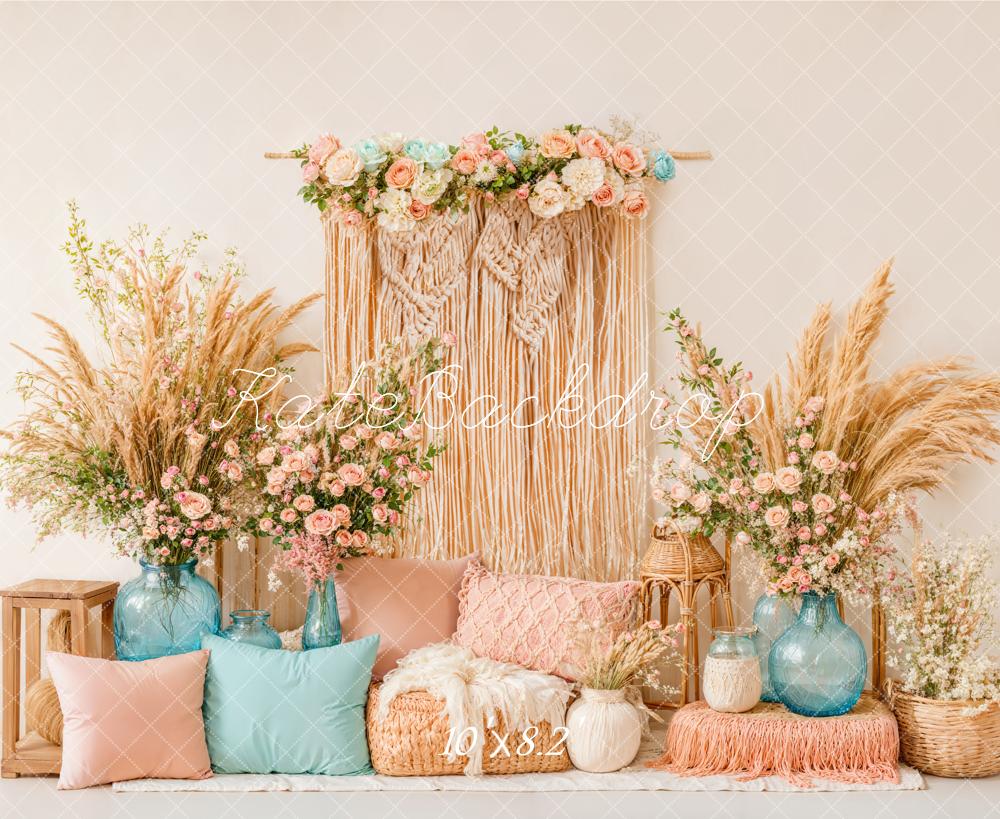 Kate Boho Macrame Decor Backdrop Designed by Chain