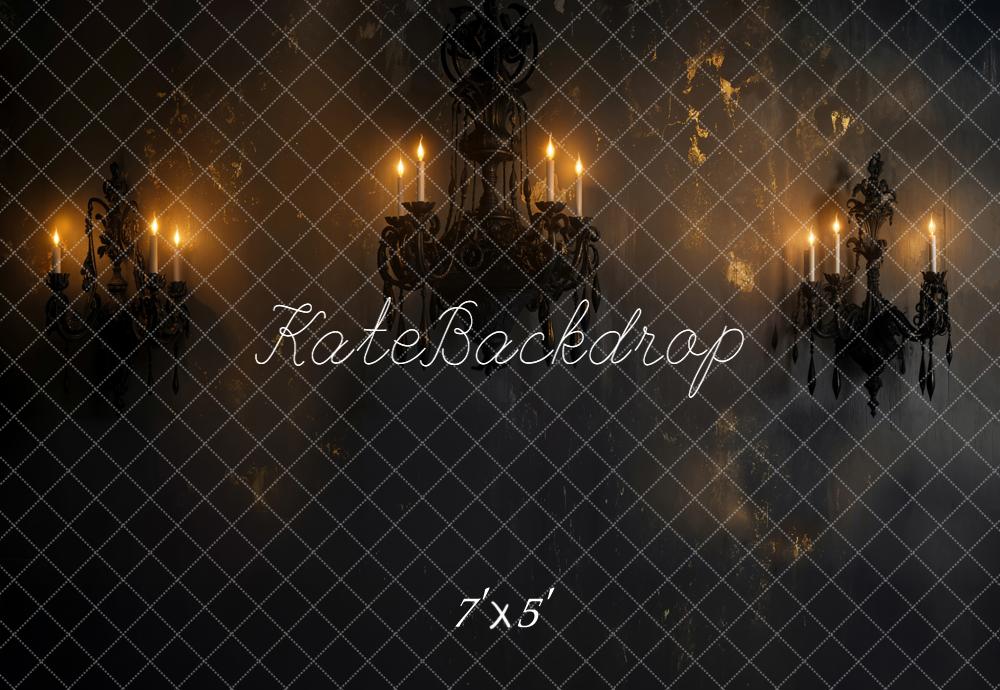 Kate Vintage Wall Candle Sconces Backdrop Designed by Emetselch - Kate Backdrop AU