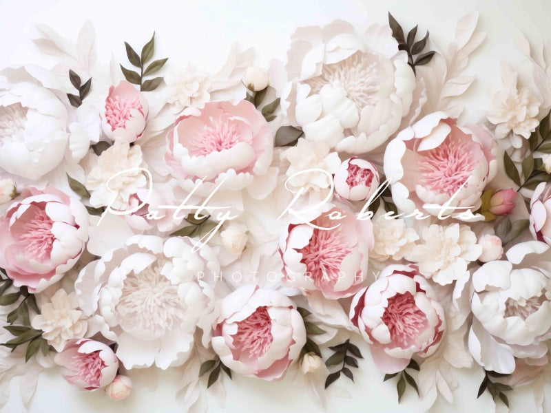 Kate Spring Flower Peonies Backdrop Designed by Patty Roberts