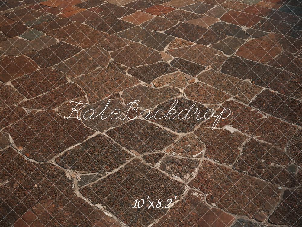 Kate Cobblestone Ground Texture Backdrop Designed by GQ - Kate Backdrop AU