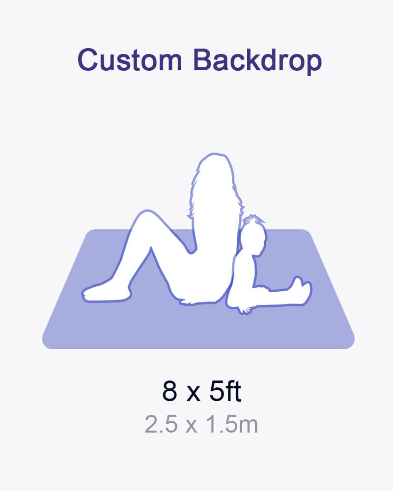 Kate Custom Photography Fabric Printed Backdrop (Size: width x height) - Kate Backdrop AU