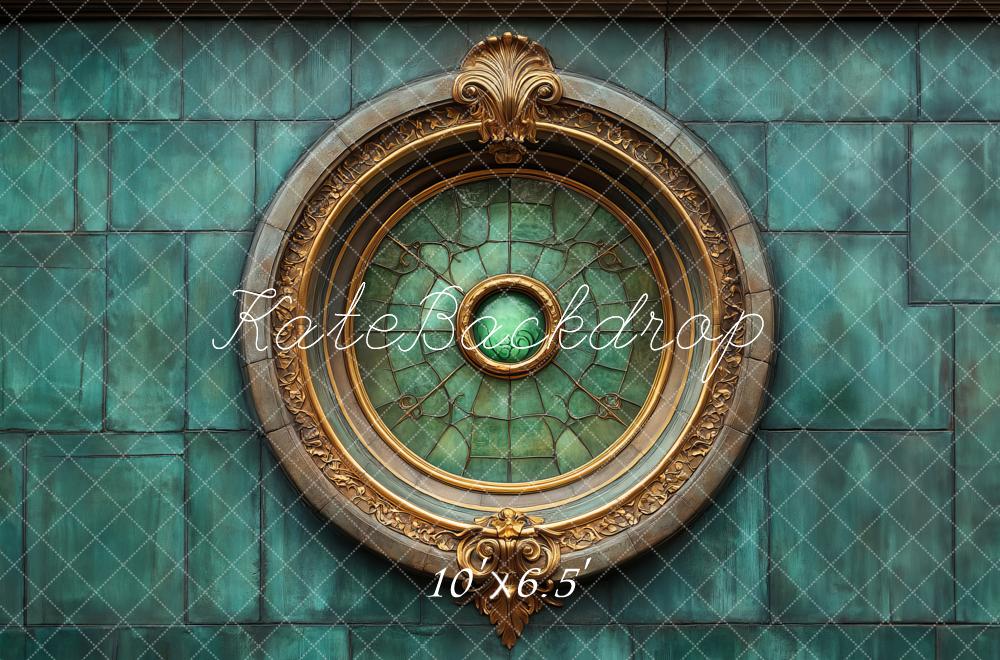 Kate Green Retro Wall Ornate Backdrop Designed by Megan Leigh - Kate Backdrop AU
