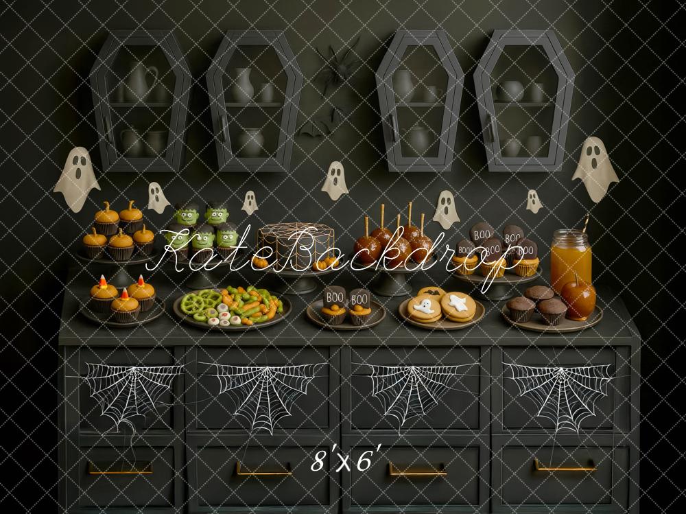 Kate Halloween Treat Table Backdrop Designed by Mini MakeBelieve - Kate Backdrop AU