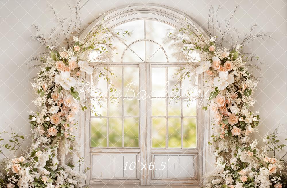 Kate Flower Arch Vintage Backdrop Designed by Emetselch