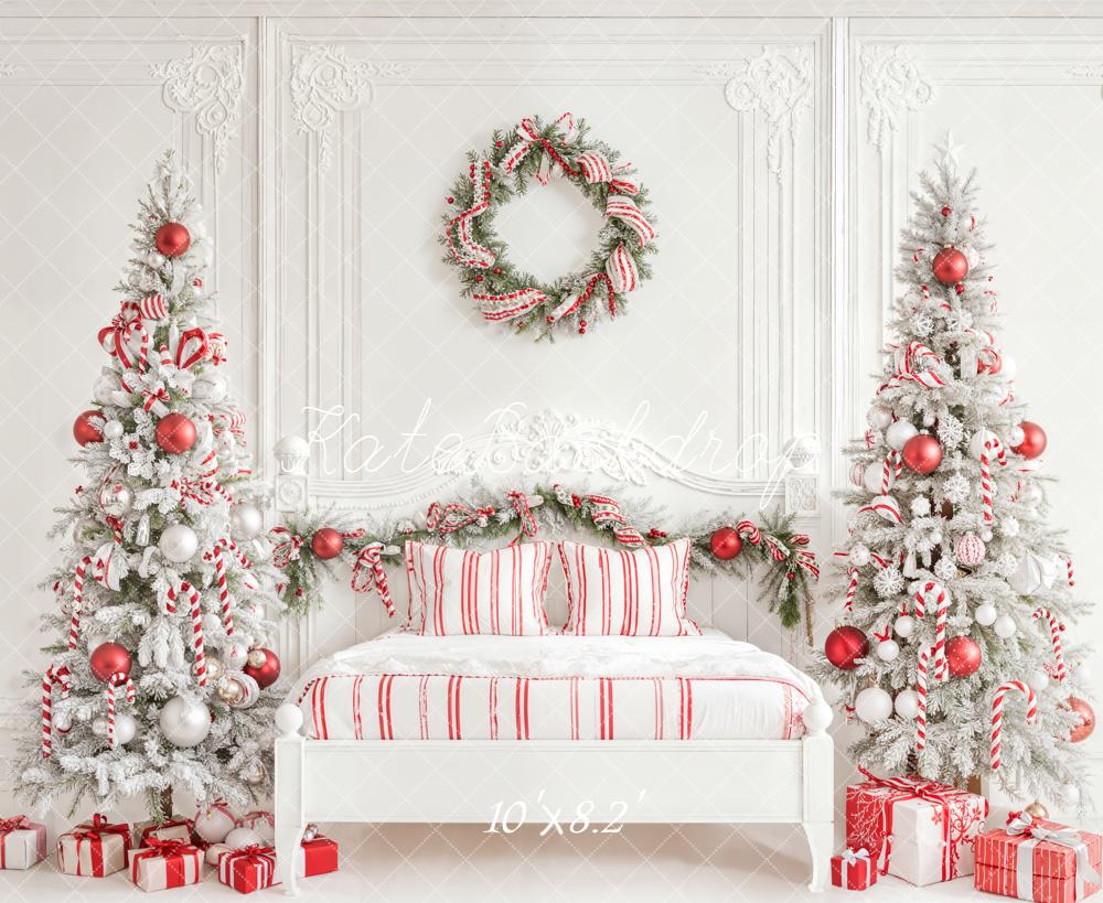 Kate Christmas Bedroom Trees Backdrop Designed by Emetselch