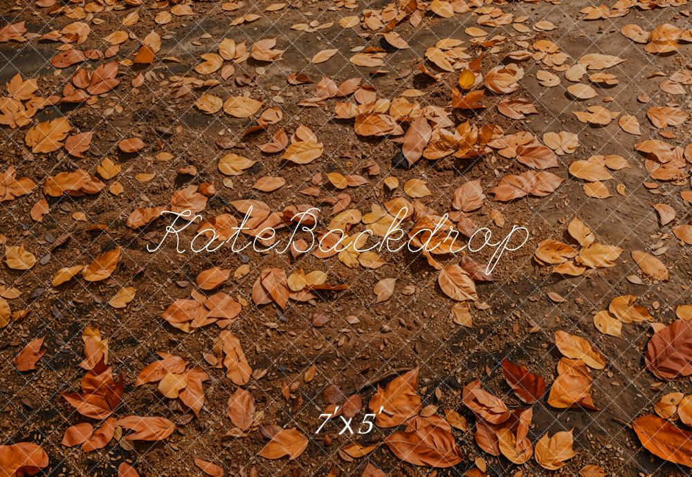 Kate Autumn Leaves Ground Backdrop Designed by Emetselch
