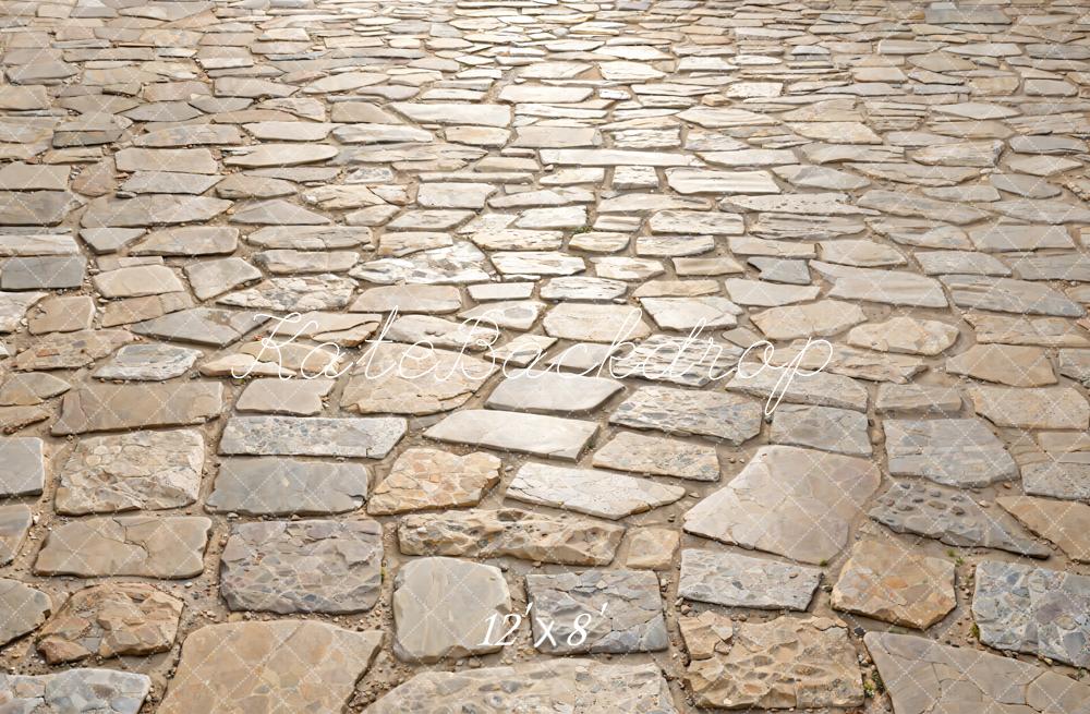 Kate Cobblestone Floor Texture Backdrop Designed by Kate Image