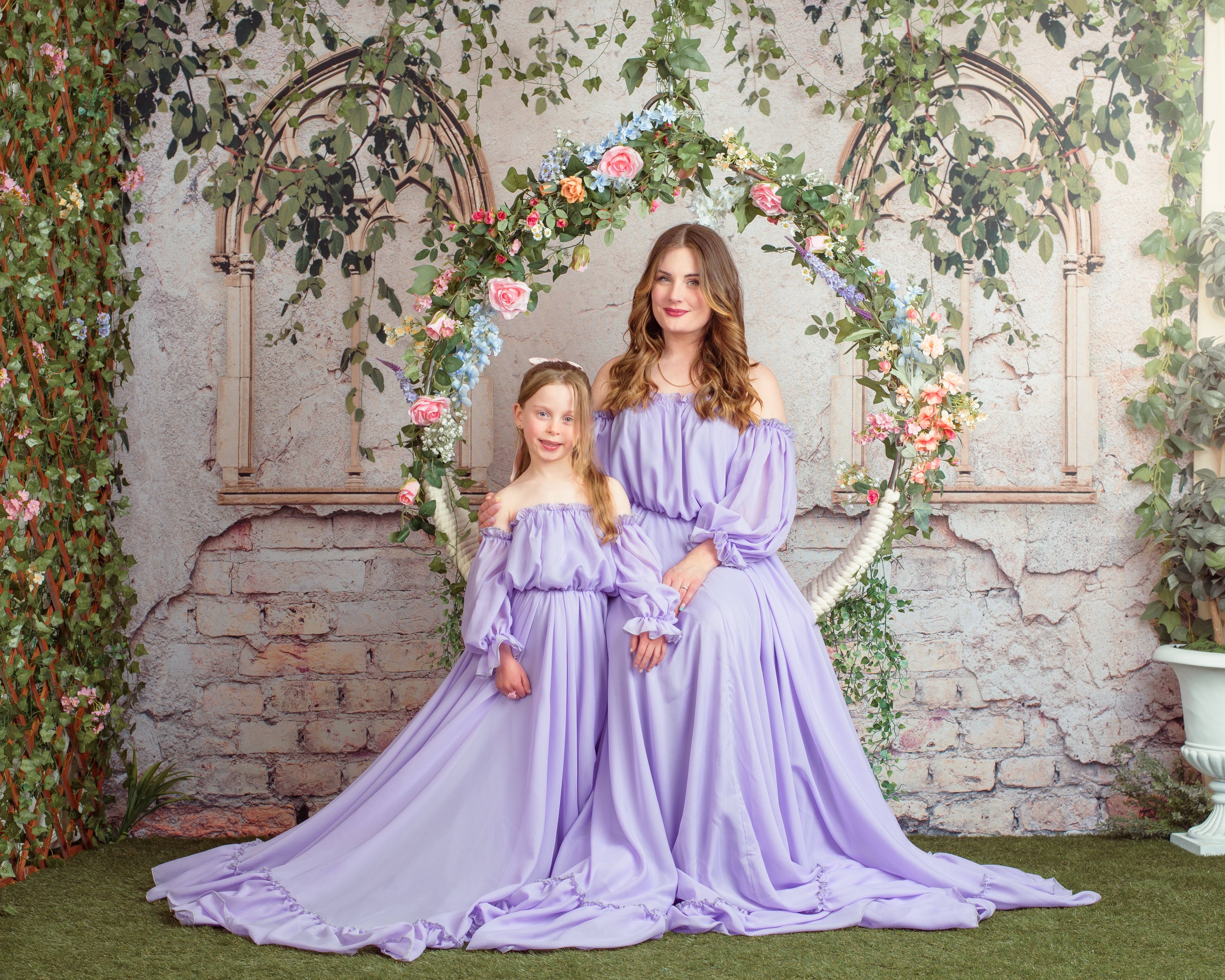 Kate Summer Old Brick Wall with Greenery Backdrop for Photography - Kate Backdrop AU