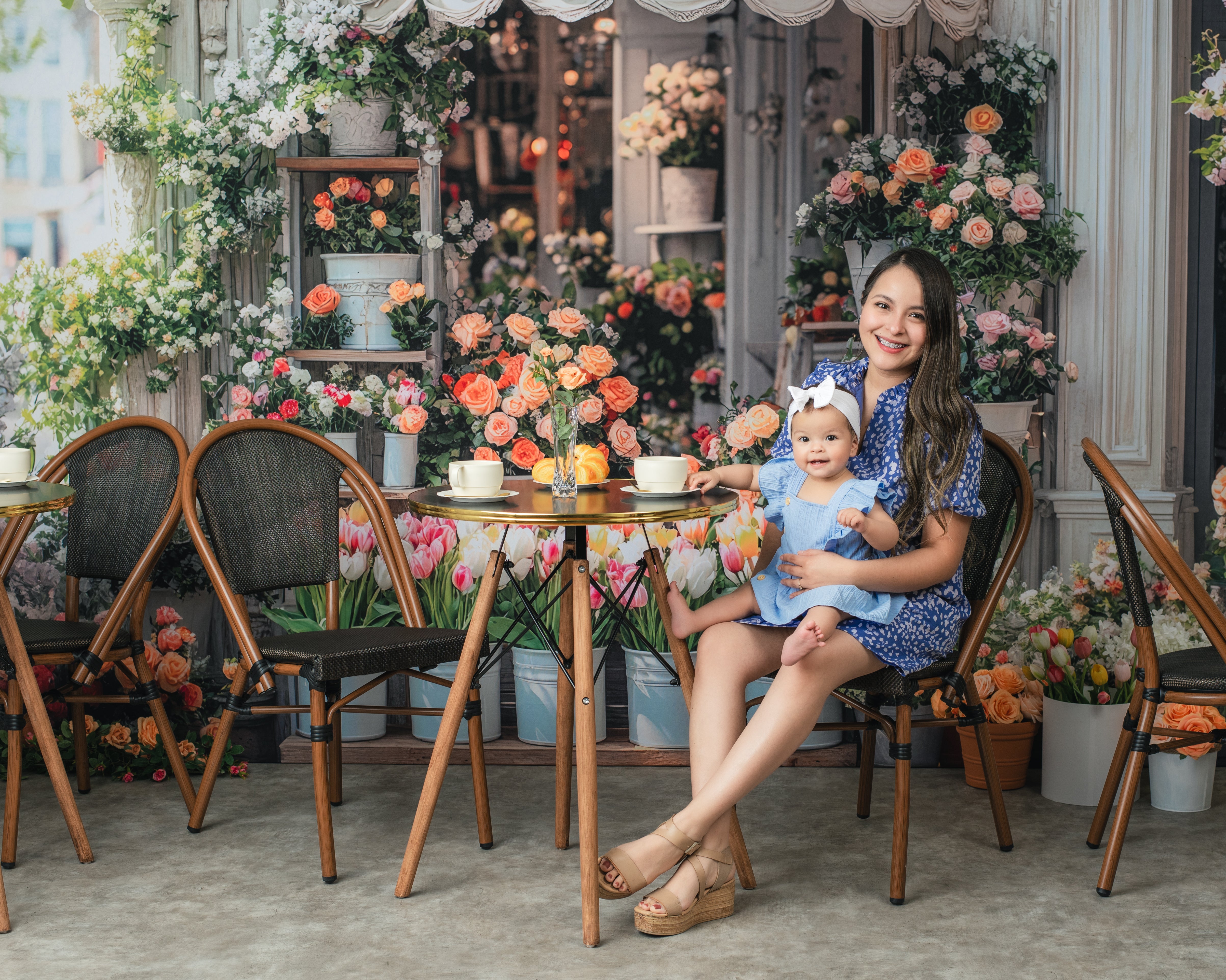 Kate Spring Flower Shop Backdrop Designed by Mini MakeBelieve - Kate Backdrop AU