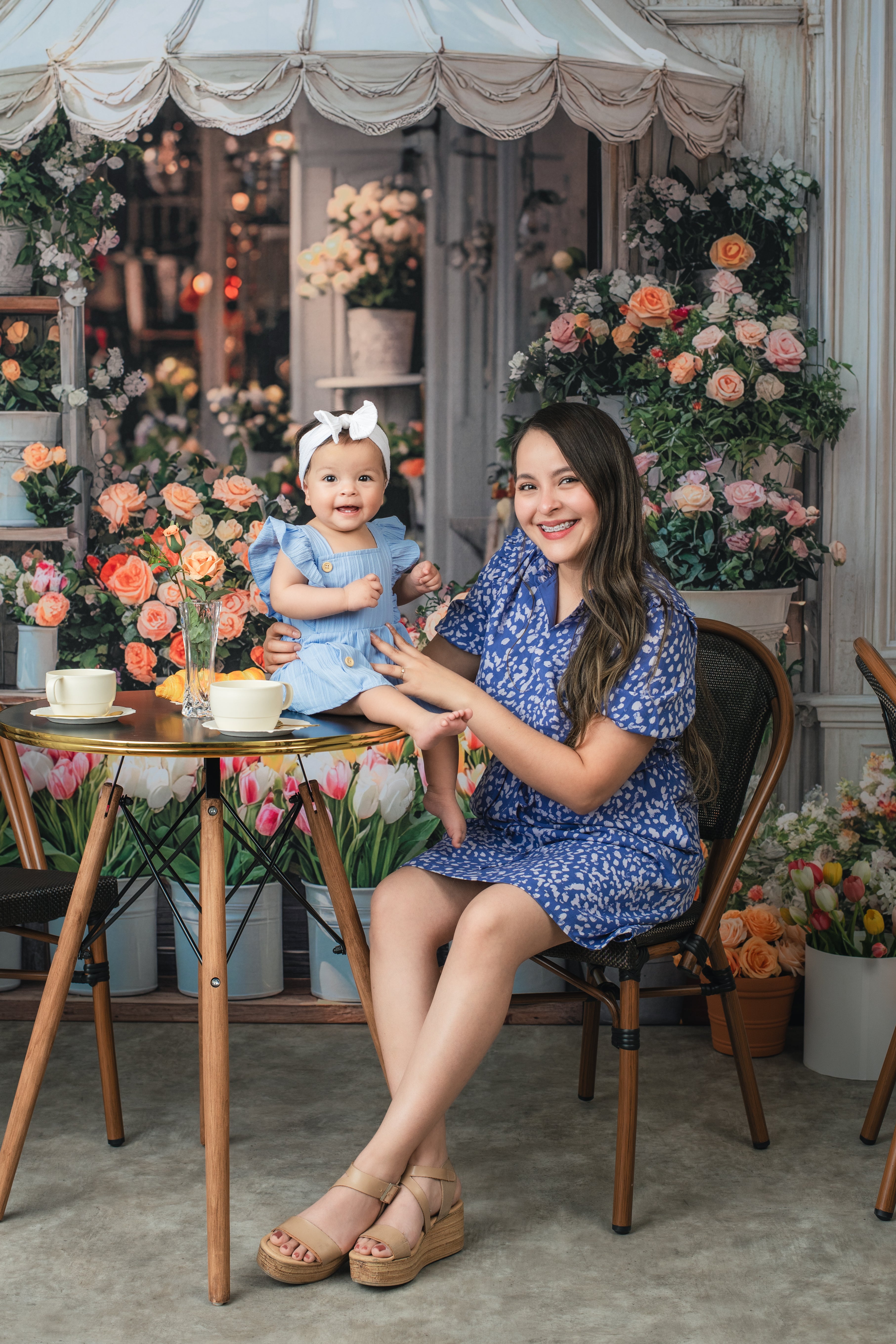 Kate Spring Flower Shop Backdrop Designed by Mini MakeBelieve - Kate Backdrop AU