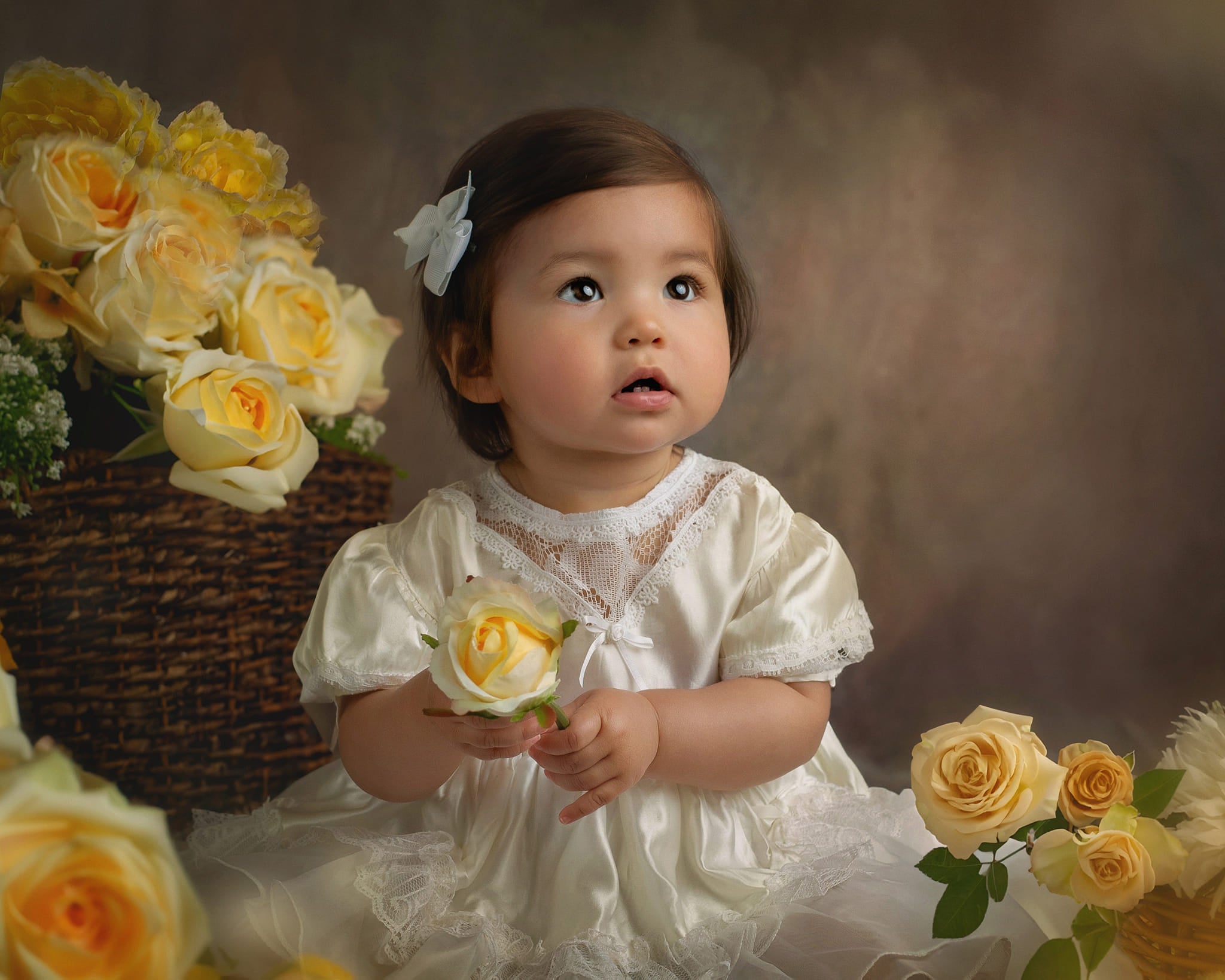 Kate Brown Mixed Vintage Texture Backdrop Portrait Designed by GQ - Kate Backdrop AU