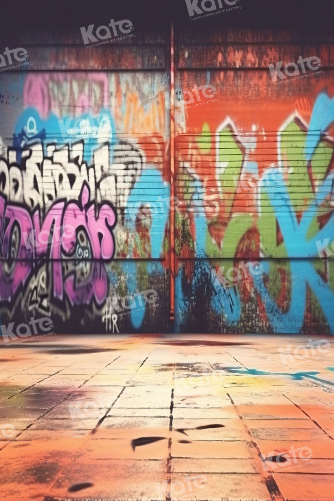 Kate Graffiti Wall Backdrop Designed by Chain Photography - Kate Backdrop AU