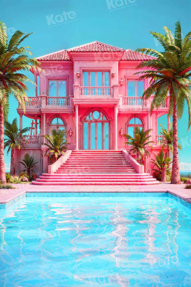 Kate Pool Doll Party Backdrop Designed by Emetselch - Kate Backdrop AU