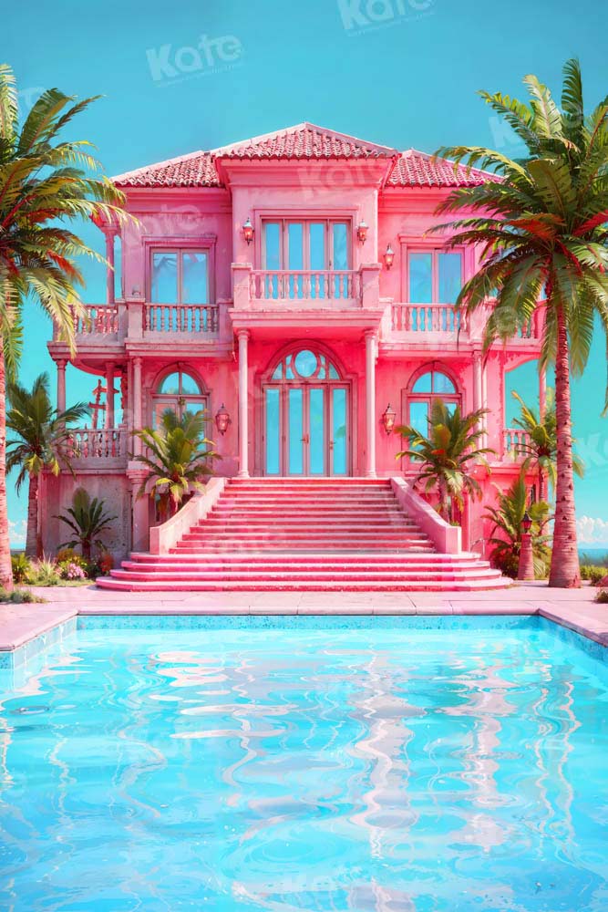 Kate Pool Doll Party Backdrop Designed by Emetselch - Kate Backdrop AU