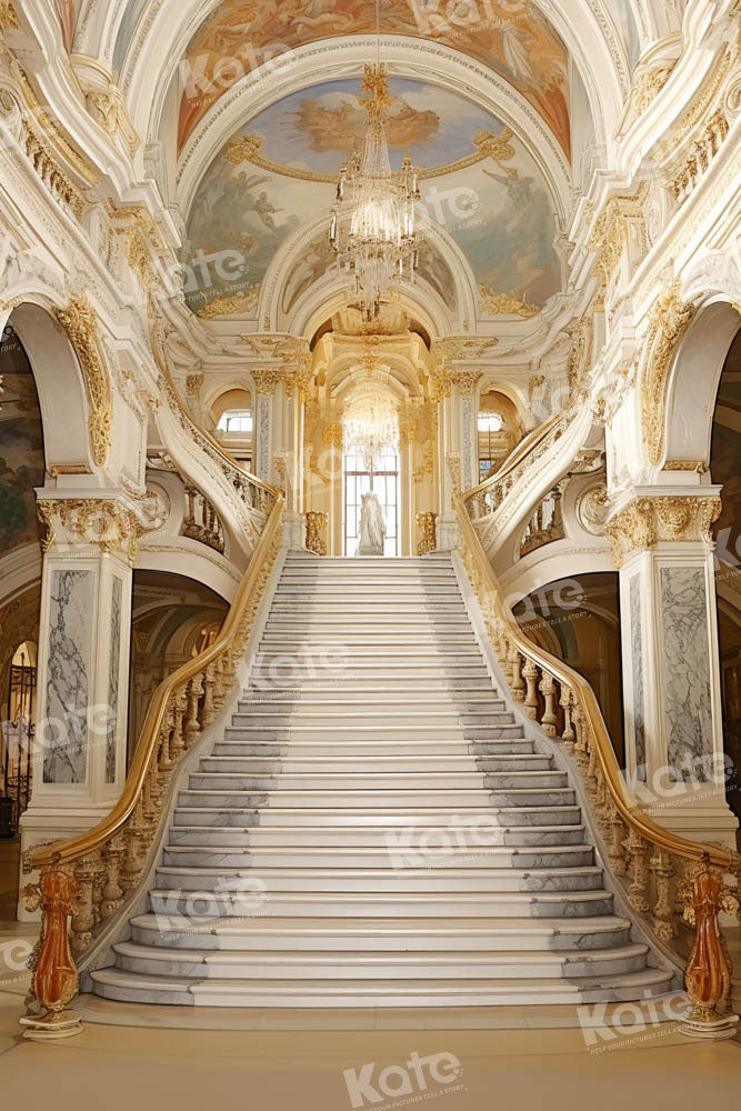 Kate Gorgeous Interior Grand Staircase Backdrop Designed by Chain Photography - Kate Backdrop AU