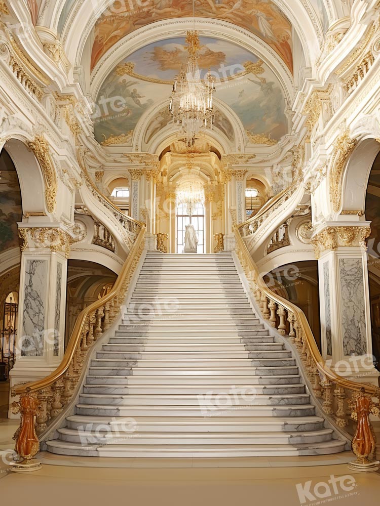 Kate Gorgeous Interior Grand Staircase Backdrop Designed by Chain Photography - Kate Backdrop AU
