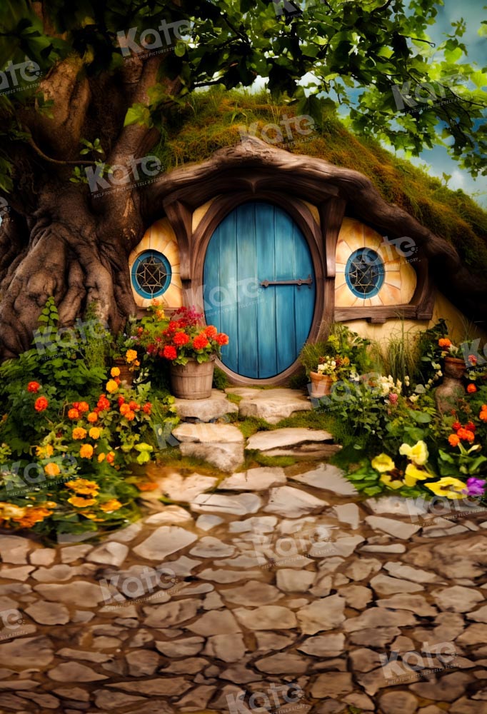 Kate Summer Tree House Backdrop Designed by Chain Photography - Kate Backdrop AU