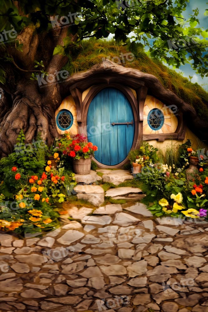 Kate Summer Tree House Backdrop Designed by Chain Photography - Kate Backdrop AU