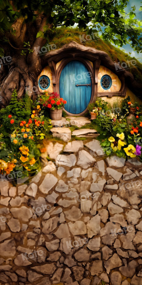 Kate Sweep Summer Tree House Backdrop Designed by Chain Photography - Kate Backdrop AU