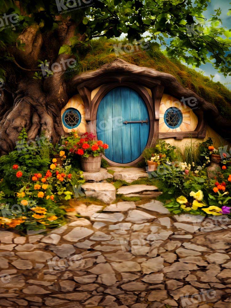 Kate Summer Tree House Backdrop Designed by Chain Photography - Kate Backdrop AU