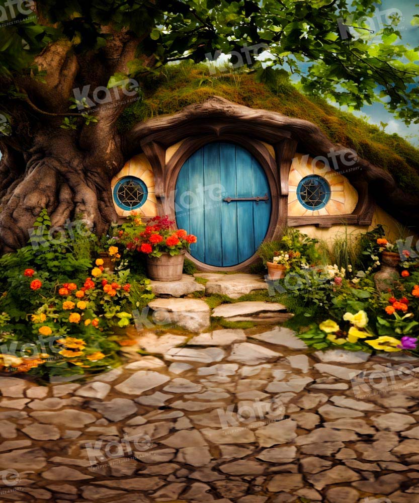 Kate Summer Tree House Backdrop Designed by Chain Photography - Kate Backdrop AU