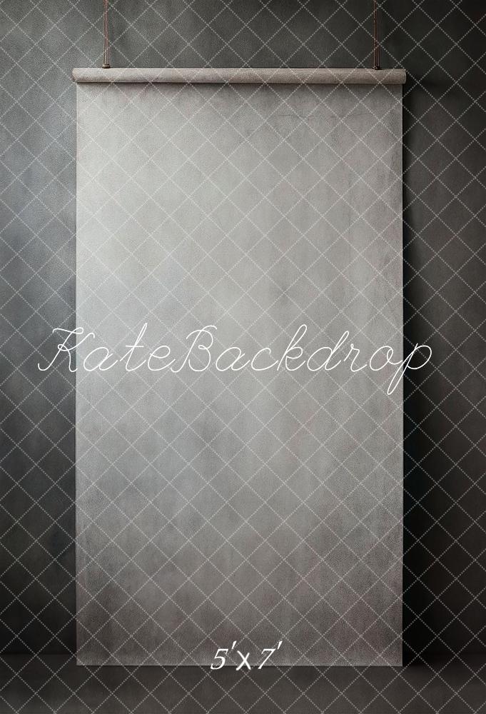 Kate Dark grey vintage scroll Backdrop Designed by Emetselch - Kate Backdrop AU