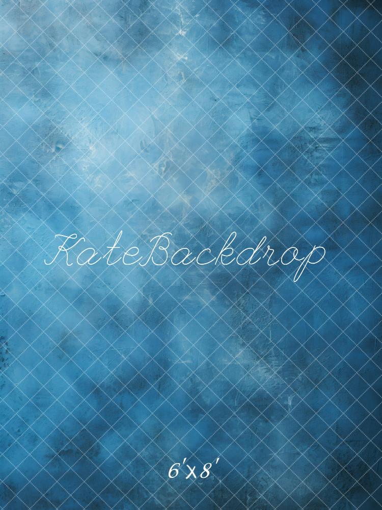 Kate Blue Abstract Texture Backdrop Designed by GQ - Kate Backdrop AU
