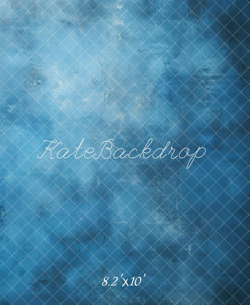 Kate Blue Abstract Texture Backdrop Designed by GQ - Kate Backdrop AU